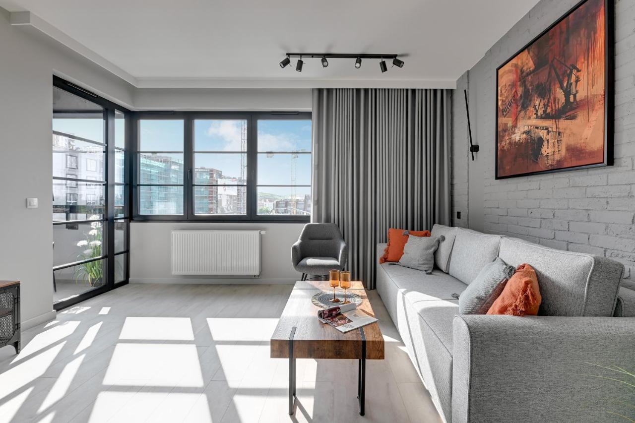 Flatbook - City Center Apartments Aura 40 غدانسك المظهر الخارجي الصورة