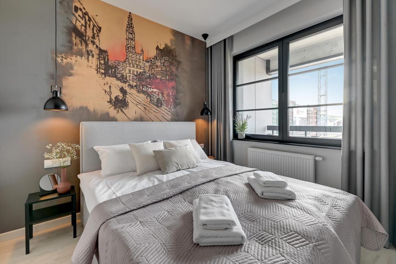Flatbook - City Center Apartments Aura 40 غدانسك المظهر الخارجي الصورة