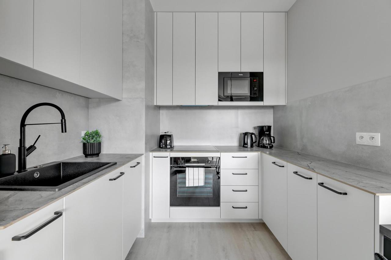 Flatbook - City Center Apartments Aura 40 غدانسك المظهر الخارجي الصورة