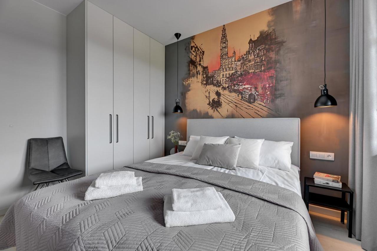 Flatbook - City Center Apartments Aura 40 غدانسك المظهر الخارجي الصورة